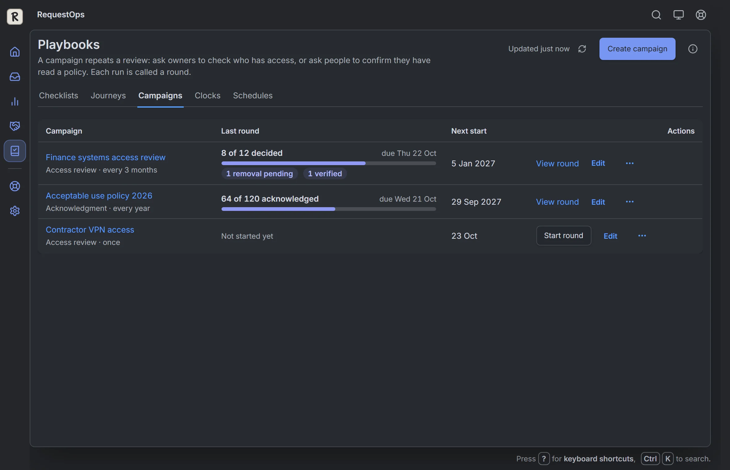 RequestOps: Playbooks, then Campaigns