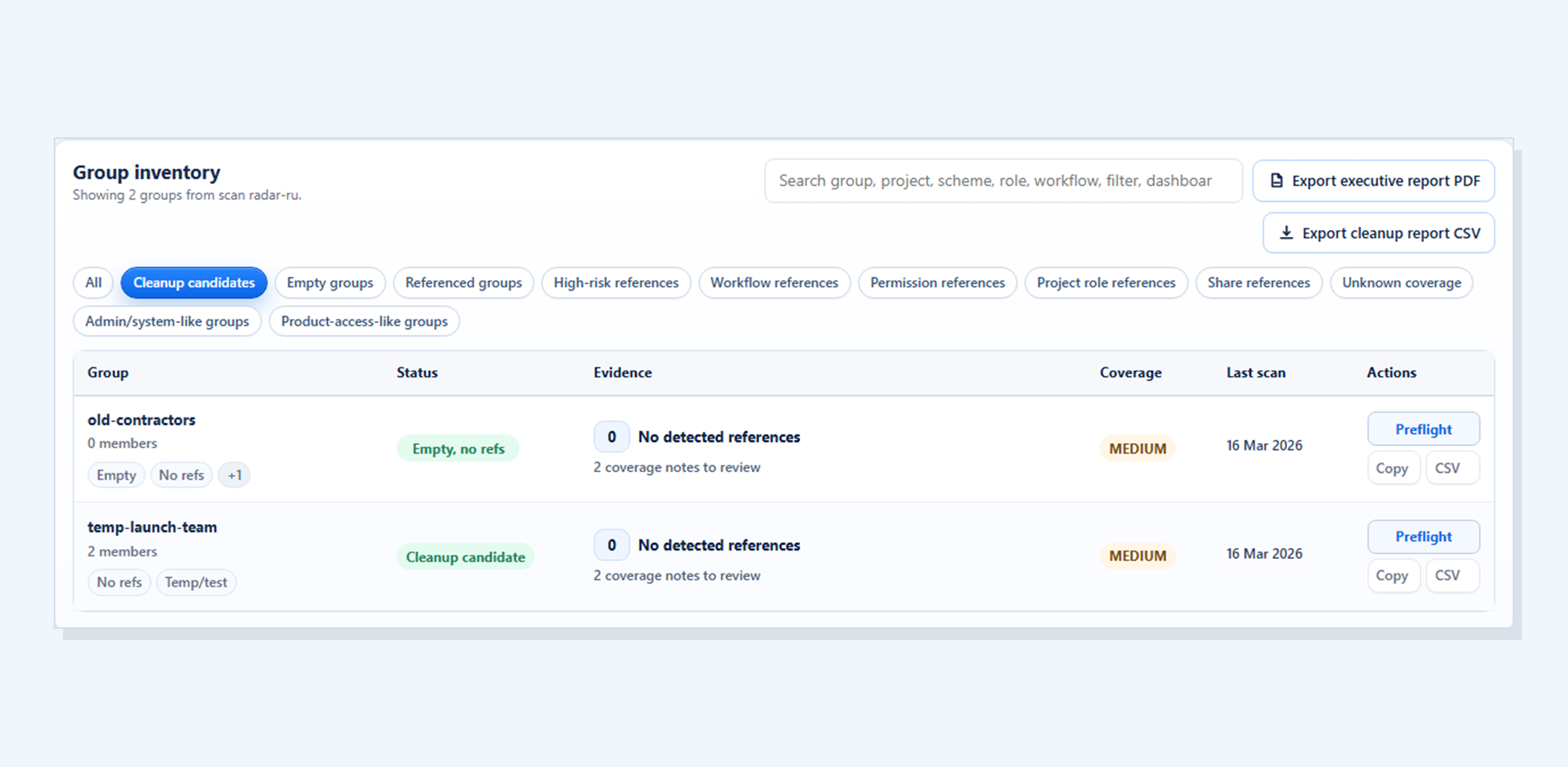 See covered, partial, unavailable, and manual-check sources.